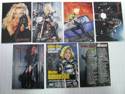 Barbwire Pamela Anderson Complete base 72 Trading Card Set 1996 Topps DHC - Image 1 of 2
