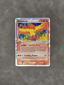 Juego de cartas coleccionables Pokémon Moltres ex 115/112 Holo ultra raro - EX rojo fuego y verde hoja - casi nuevo - Imagen 1 de 6