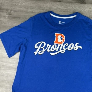 Camiseta Nike Para Hombre Talla Grande NFL Dri-Fit Equipment Broncos Manga Corta - Imagen 1 de 10