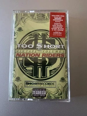 TOO SHORT  Too $hort Mix Tape Vol. 1: Nation Riders Sealed Cassette Explicit - Image 1 of 3