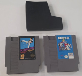 PaperBoy vintage de Kung Fu (Nintendo NES, 1985) 2 piezas