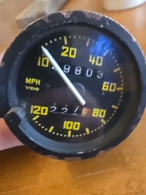 VDO JET COCKPIT VELOCÍMETRO DE COLECCIÓN 120 MPH RARO AÑOS 70 Foto 1 de 4