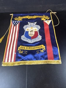 Banner "United To Fight For Freedom" Philippinen General MacArthur  - Bild 1 von 6