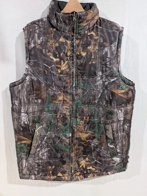 Colete isolante reversível camuflado grande REALTREE. Excelente estado - Imagem 1 de 4