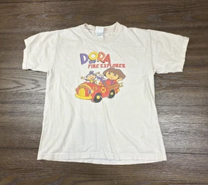 Rare Vintage Dora The Explorer T-Shirt Nickelodeon Child Size L 14-16 - Picture 1 of 9