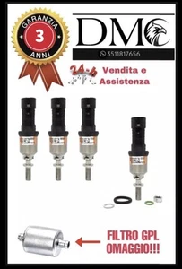 4 INJEKTOREN BRC METHAN LPG ORANGE MIT GEWINDE 09SQ99020002G GARANTIE 24 MONATE - Bild 1 von 2