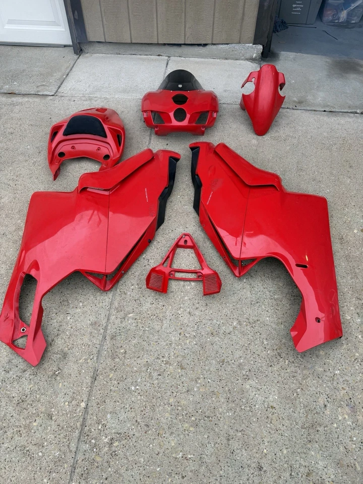 Kit de carrocería de plástico rojo para Ducati 2005 2006 999/749 05 06 999s 749s Foto 1 de 1