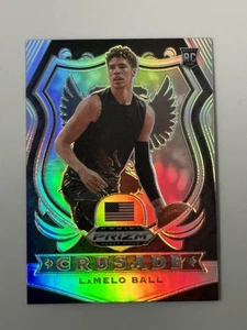 Balón Panini Prizm LaMelo 2020 novato radiocontrol selecciones del draft Crusade Silver Prizm #83 - Imagen 1 de 2
