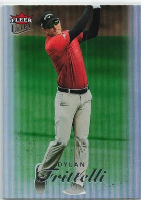 2023 Fleer Ultra Golf  RAINBOW  FOILBOARD  Dylan Frittelli  #20  SP - Image 1 of 2