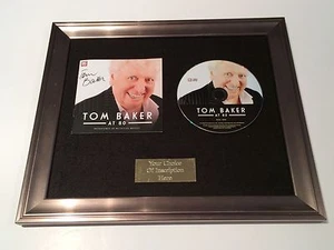 SIGNED/AUTOGRAPHED TOM BAKER AT 80 FRAMED CD PRESENTATION. DR WHO - DOCTOR WHO - Picture 1 of 4