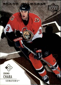 2003-04 Black Diamond Senators Hockey Card #84 Zdeno Chara