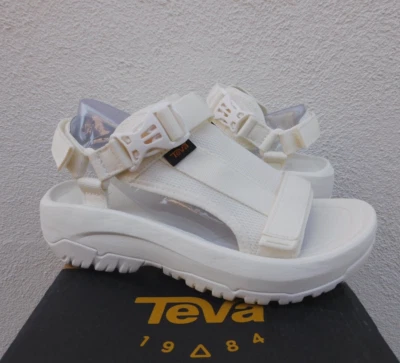 TEVA WHITE HURRICANE AMPSOLE VOLT PLATFORM SANDALS, WOMEN US 6/ MEN US 4  ~NIB - Image 1 of 4