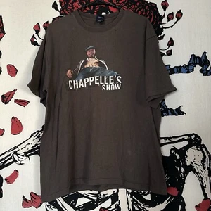 Vintage 2004 Y2K Chappelle's Show Dave Chappelle Shirt Komödie Central TV Promo L - Bild 1 von 8