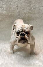 Royal Doulton James Bond Medium White Standing Bulldog Number HN1074 D