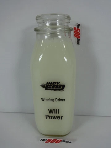 2018 Indianapolis 500 Winning Driver Will Power Milk Bottle Collectors Edition Cover