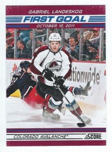 2012-13 Score - NET CAM & FIRST GOAL insert - You Pick From List 