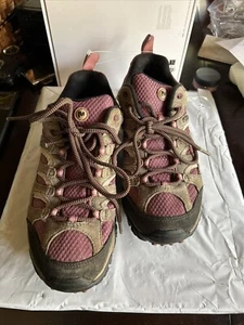 Merrell Moab 2 Mid Waterproof Women's Hiking Boots - 9.5, Granite Gray (J06054) - Picture 1 of 7