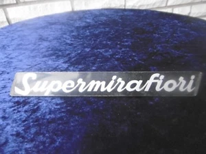   Altes Alfa Romeo "Supermirafiori" Auto Emblem,Abzeichen, - Bild 1 von 2