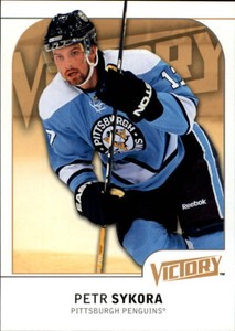 2009-10 Upper Deck Victory Penguins Hockey Card #155 Petr Sykora