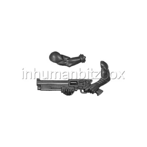 INSU25 PAIRE BRAS FUSIL INQUISITORIAL AGENT WARHAMMER 40000 BITZ BITS 20-21 - Picture 1 of 1