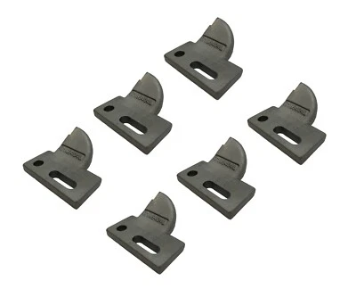 6 L.H. 4" Cut, Bolt On, Carbide Tooth, T165404L for many small Chain Trenchers - Image 1 of 2