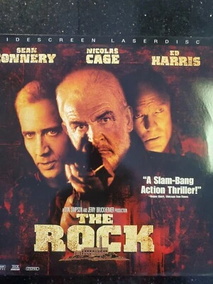 THE ROCK laserdisc LD WIDESCREEN NICOLAS CAGE 2 DISC  - Изображение 1 из 2