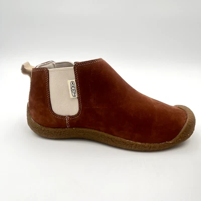 Mujer Keen Mosey Chelsea Cuero Concha de Tortuga/Abedul, Talla 10, Precio de venta sugerido por el fabricante $145 Foto 1 de 4