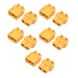 5Pairs XT60PW Plug Connector Adapter Set Male & Female For RC Battery Charger - Picture 1 of 7