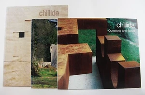 Sculpteur espagnol Chillida (1924-2002) trois catalogues d'exposition 1986, 1988, 1997 - Photo 1/14
