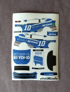 2024 Custom Noah Gragson #10 Bed Bath & Beyond 1/64 Peel & Stick Decals - Picture 1 of 1