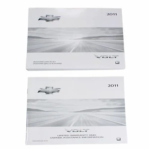 Owner's Manual Portfolio & Warranty Booklet 2011 Chevy Volt 20819511 20819514 - Picture 1 of 1
