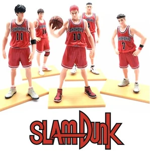 SLAM DUNK 5PZ/SET ACTION FIGURES 17 CM ANIME MANGA COLLECTION STATUE BASKETBALL - Foto 1 di 12