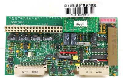Servomac Milano CT 349B IP1 PCB Card 2UACLIPF349S4.1 - Image 1 of 4