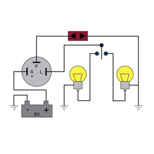 Tridon Flasher Relay 6V 3 Pin TF63 - Picture 1 of 3