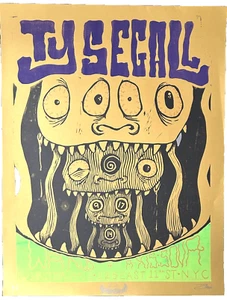 Ty Segall Brooklyn, NY 2014 LINOCUT por Dan Curran - Imagen 1 de 2