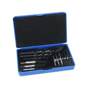 12pc Screw Stud Extractor Remover Set Reverse Thread Easy Out 3-25mm US PRO 2601 - Picture 1 of 3