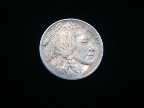 1917 Buffalo Nickel XF+ 100722 Cover