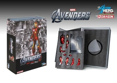 Dragon Models Avengers Iron Man Mark VII Combat Version 1/9 Action Hero Vignette - Image 1 of 4