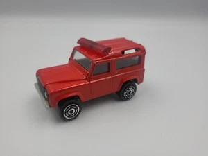 Majorette vintage scala 1.60 266 Land Rover rosso - Foto 1 di 6