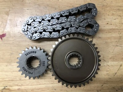 Caja de cadena Polaris 800 Switchback Pro S Indy 850 Rush 15-24 OEM engranajes 23T 37T Foto 1 de 3