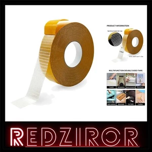 Strong Adhesive Double-Sided Fabric Tape - Versatile for Crafts & Fashion Fixes - Picture 1 of 9