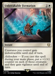 MTG - UNBREAKABLE FORMATION - Lord of the Rings Co (R) - Picture 1 of 1