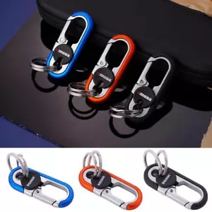 Omuda Secure Key Clip Karabińczyk Łańcuch Rowery Samochody Klucz Jakość Wysoka L1X8 C8E9 - Zdjęcie 1 z 13
