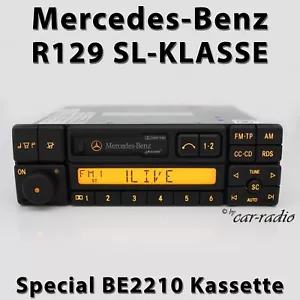 Original Mercedes R129 Radio Special BE2210 Becker Kassettenradio SL-Klasse W129 - Bild 1 von 10