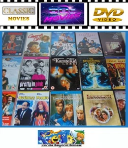 Classic 1980s 80s Movies Film DVD (Action Comedy Drama Romance Fantasy Sci-Fi) - Picture 1 of 32