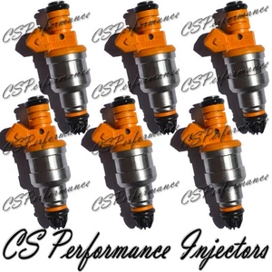 OEM Bosch Fuel Injectors Set (6) 0280150714 for 1986-1993 BMW 3.5L I6 - Foto 1 di 9