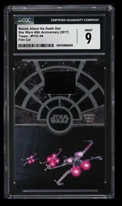 2017 Topps 40th Anniversary Rebels Attack the Death Star Film Cel 1/1 CGC 9 - Picture 1 of 2