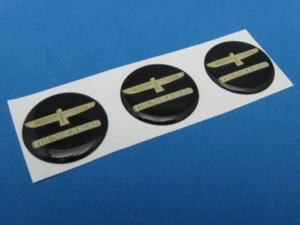 THUNDERBIRD DOMED DECAL EMBLEM STICKER SET OF THREE #023 - Picture 1 of 1
