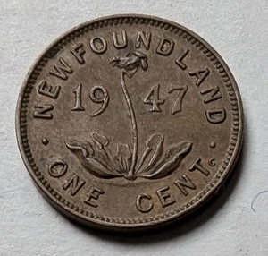 1947 Newfoundland 1 Cent Canada - Coins - Picture 1 of 2