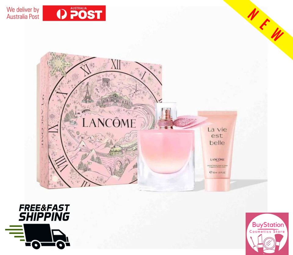 Lancome La Vie Est Belle Vanille Nude EDP Eau de Parfum 50ml + 50ml Lotion Set - image 1 of 1